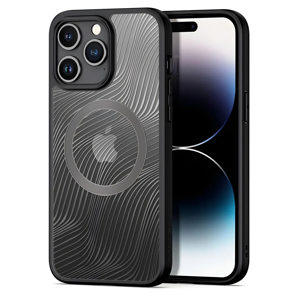 Obal pre Apple iPhone 15 Pro - Čierna Anti-šokové puzdro