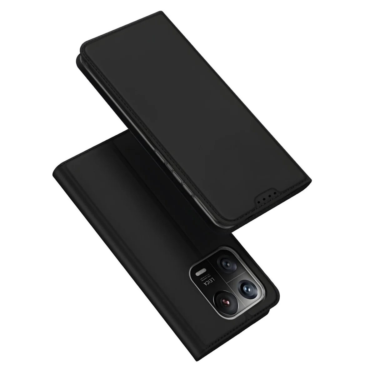 Dux Ducis Skin Pro knižkové kožené puzdro na Xiaomi 13 Pro čierne