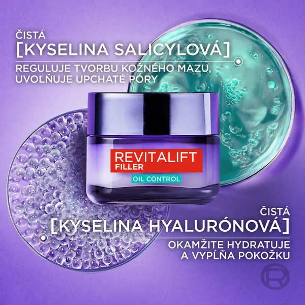 L'Oréal Paris Revitalift Filler Hyaluronový vyplňujúci gélový krém 50 ml