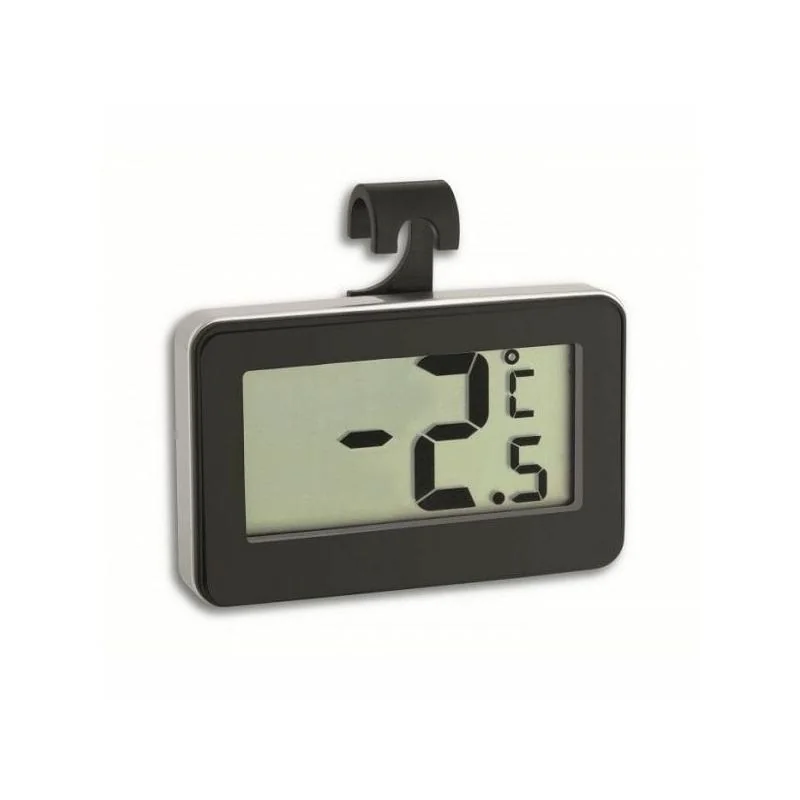 30.2028.01 TFA menší digitálny teplomer do chladničky, čierny