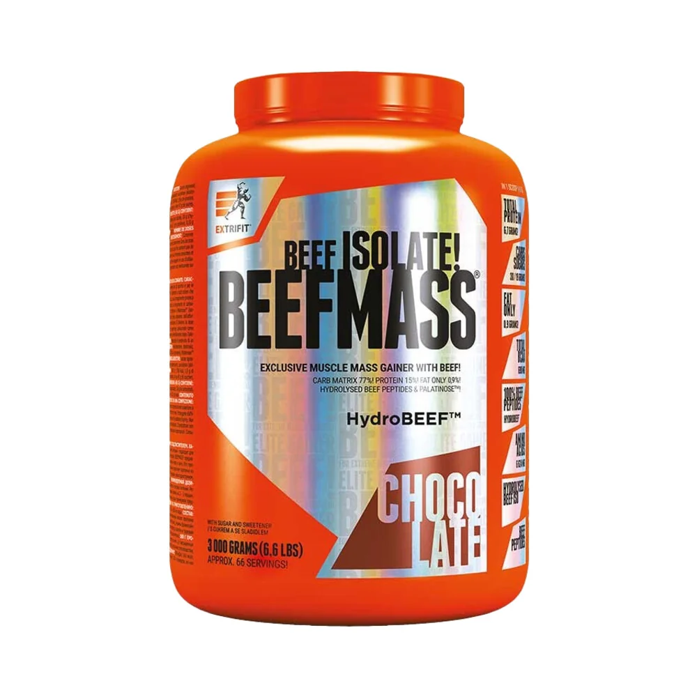 Extrifit BeefMass 3000 g čokoláda