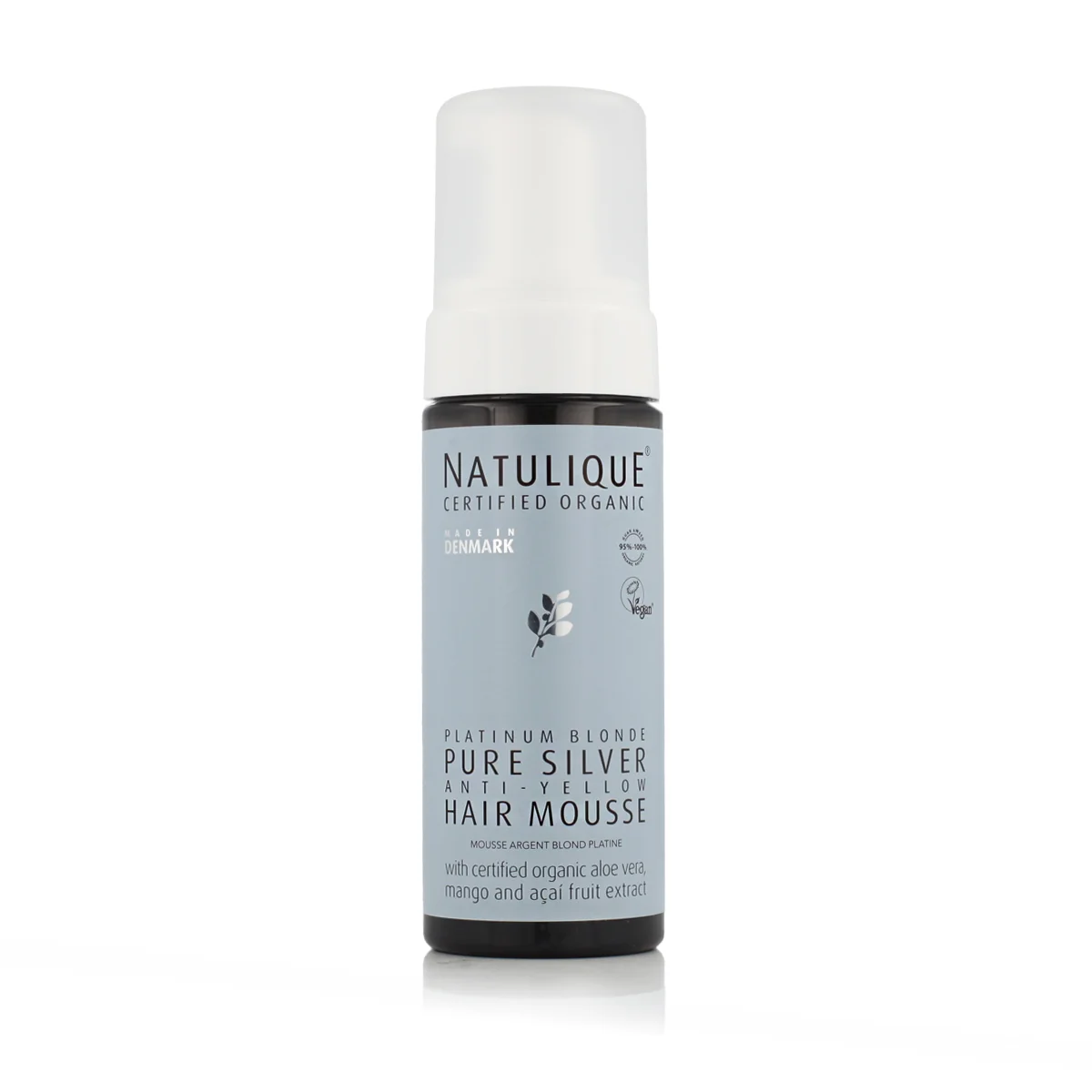 NATULIQUE - PRÍRODNÉ PENOVÉ TUŽIDLO PROTI ŽLTÉMU TÓNU – 150ml PENOVÉ TUŽIDLO PROTI ŽLTÉMU TÓNU – 150ml