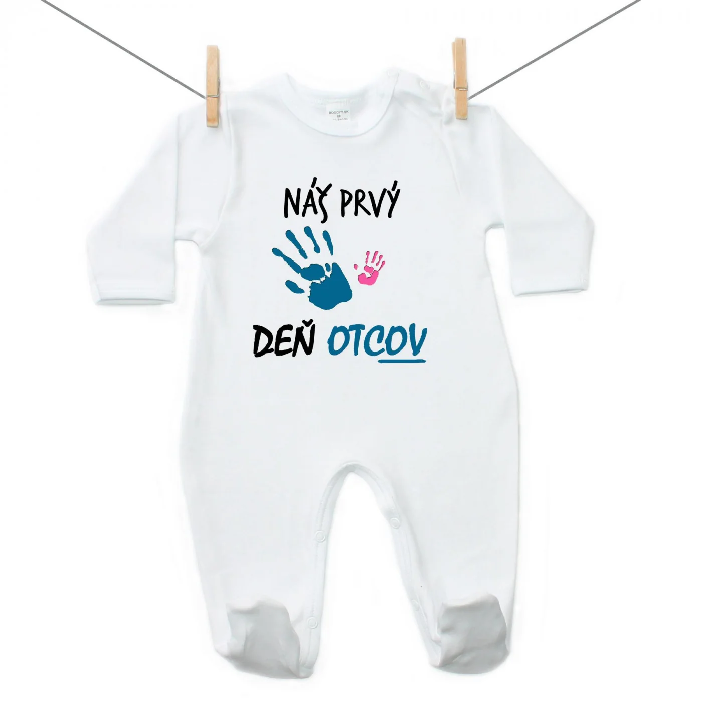Boodyy Overal Náš prvý deň otcov (dievča) Veľkosť: 98