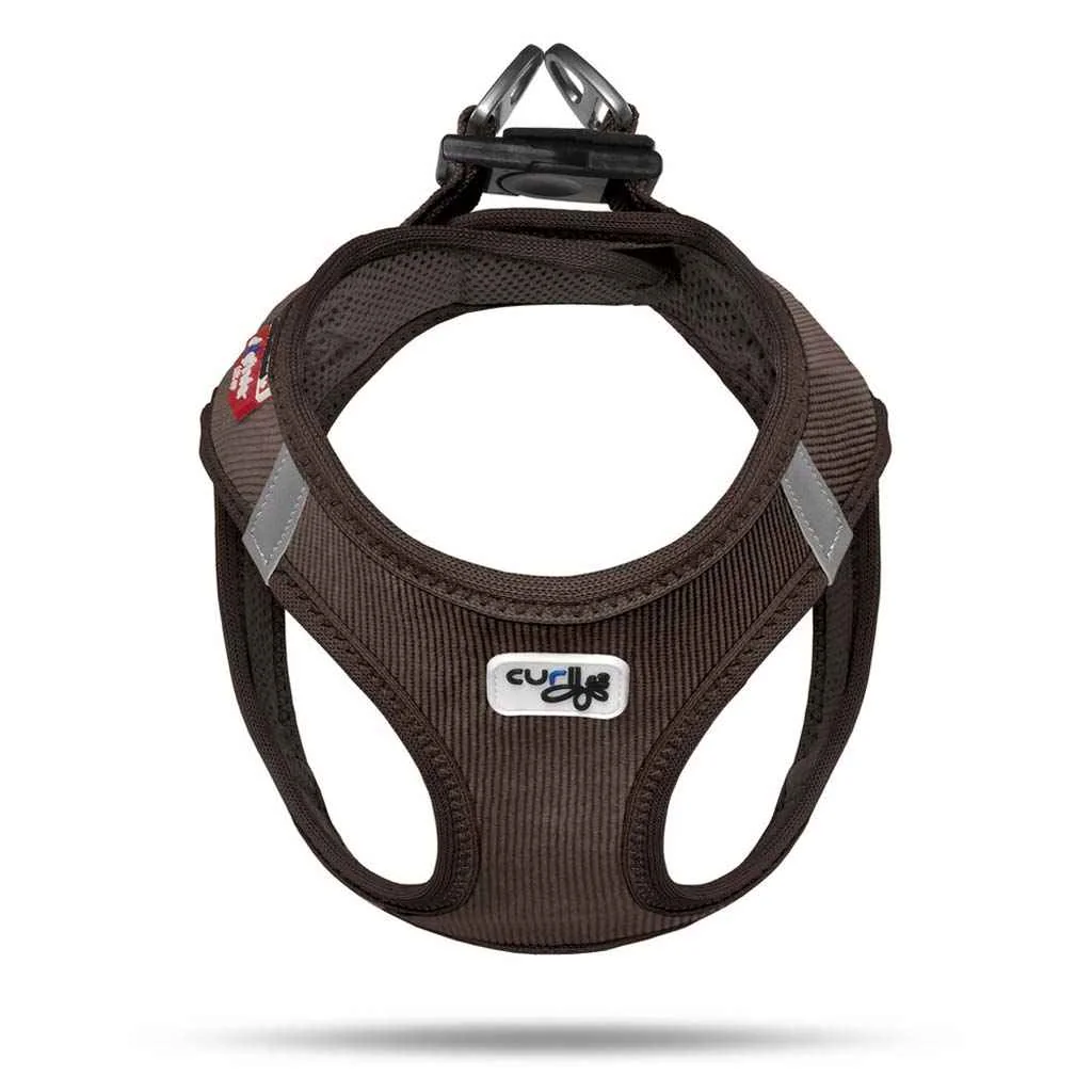 CURLI Postroj pre psy Manšester Brown XS, 3-5 kg 1×1 ks, postroj pre psy malých plemien