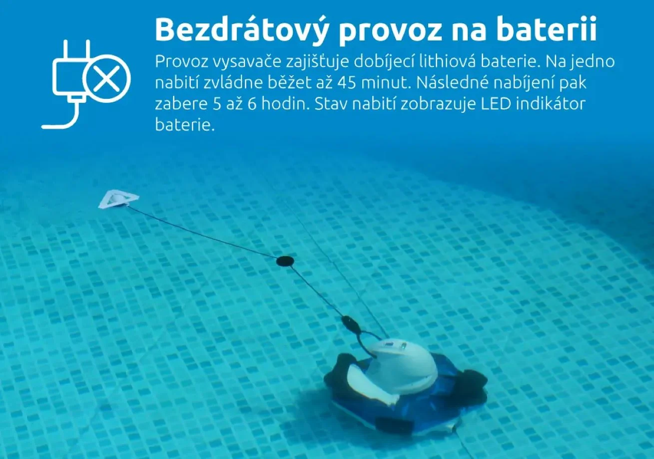 Bazénový vysávač Marimex robotický  SupraVac Hudson 10800037