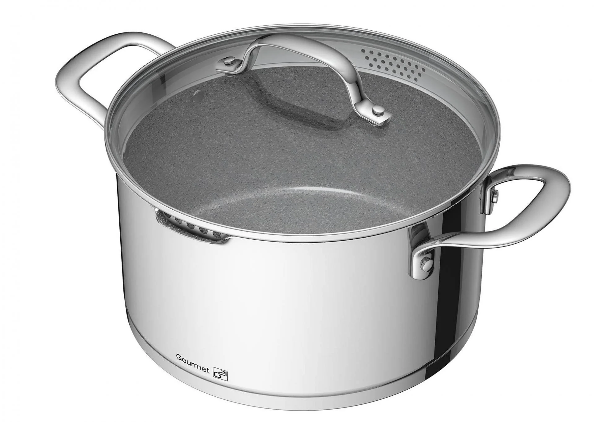 Sada riadu G21 Gourmet Miracle s panvicou navyše, 11 dielov, nerez/greblón G21-11P-MR