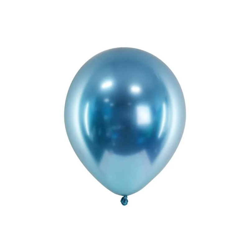 Saténové balóny svetlomodré 30cm 50ks