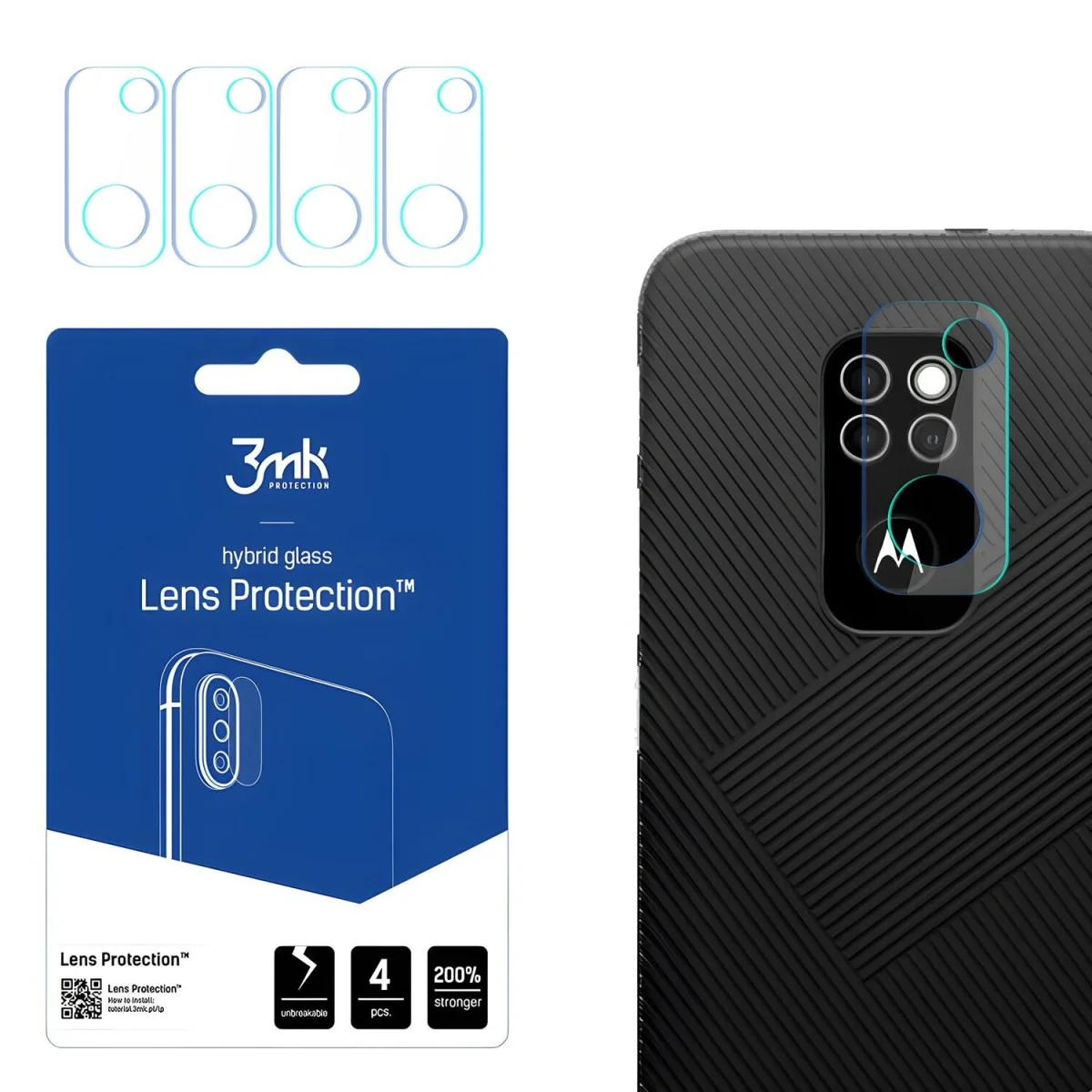Sklo na kameru pre Motorola Defy
