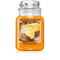 Village Candle Vonná sviečka v skle - Warm Buttered Bread - Teplé maslové žemličky, veľká