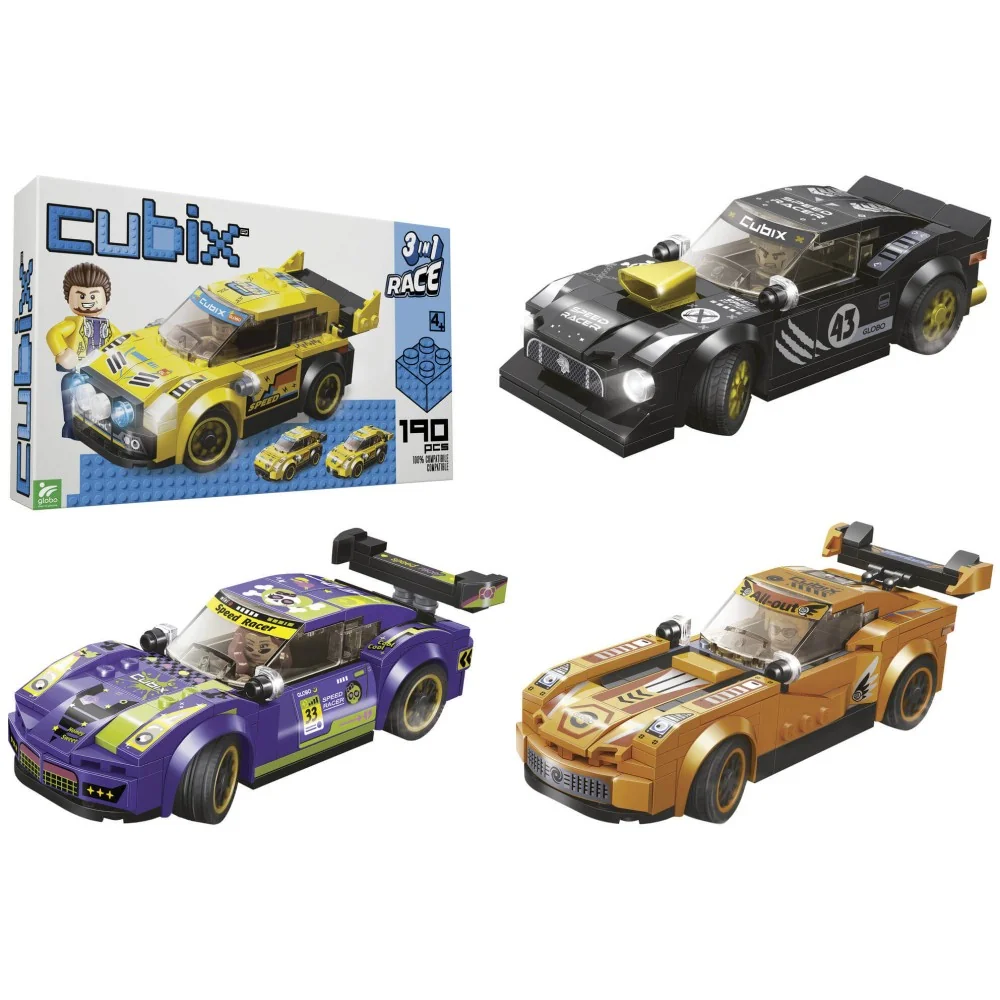Skladačka Cubix – auto, 190 dielikov