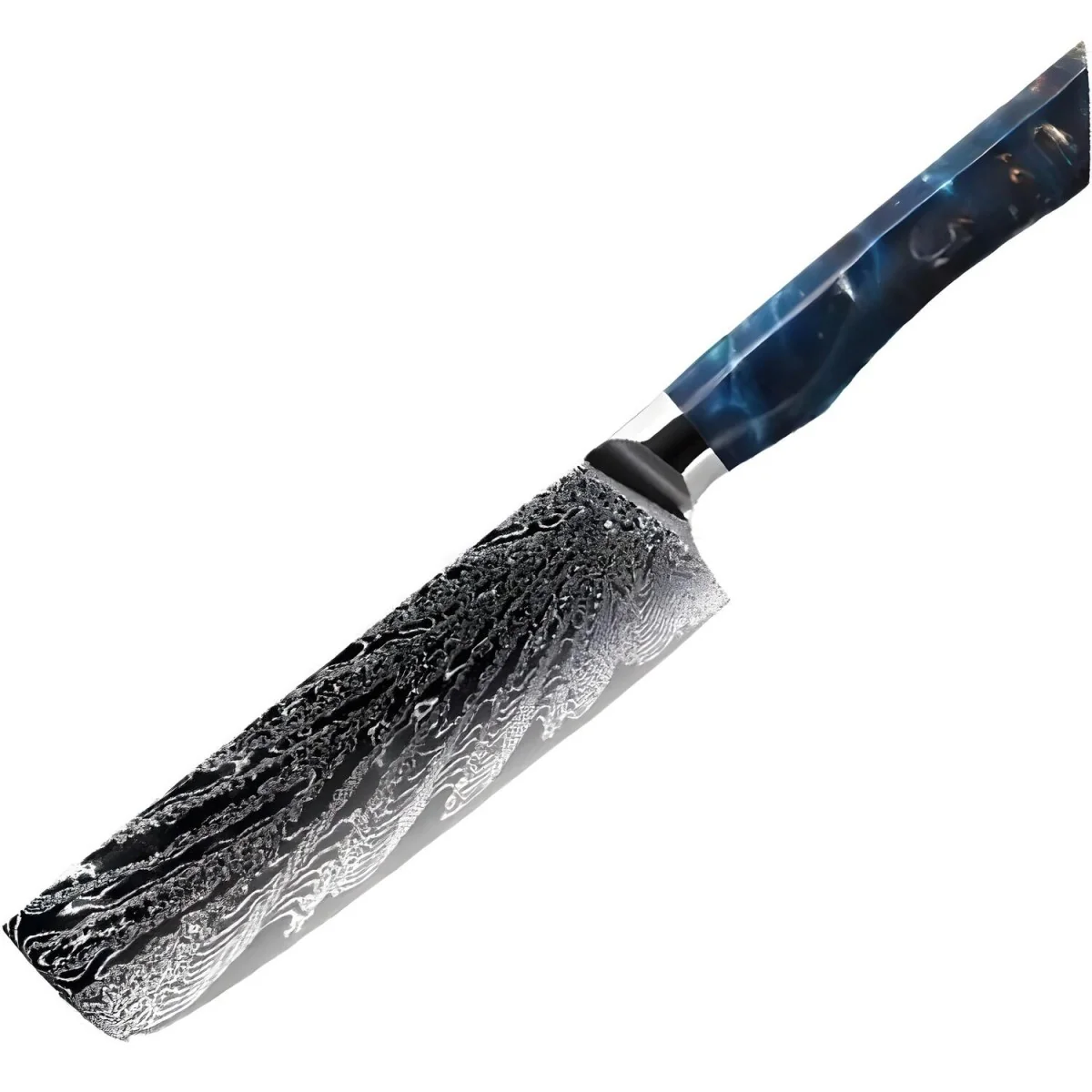 Damaškový kuchynský nôž Seiryuu-Nakiri 32 cm, H37603
