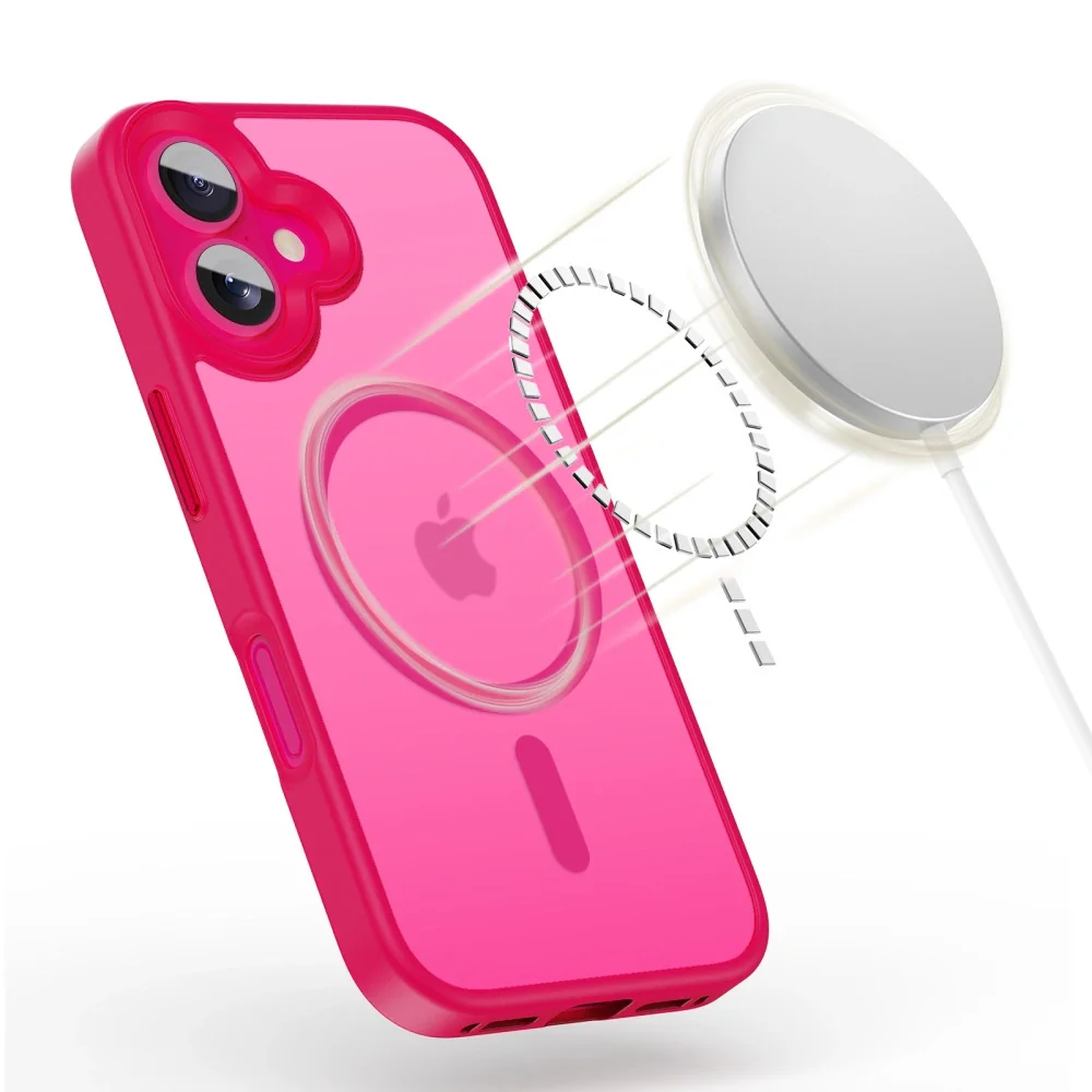 Tech-Protect MagMat MagSafe kryt na iPhone 16, ružový