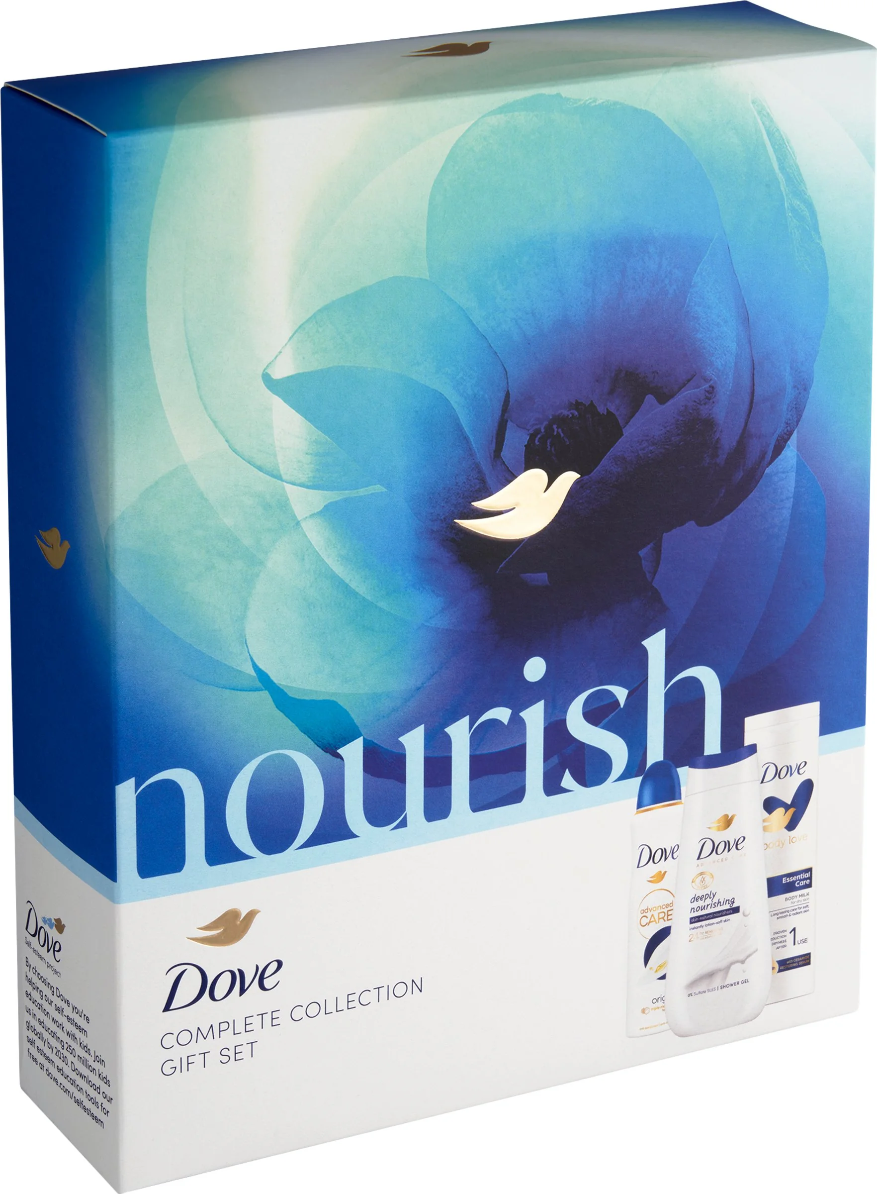 Dove k. Original (sg 225ml+antip+bl) 1×1 ks, darčeková sada