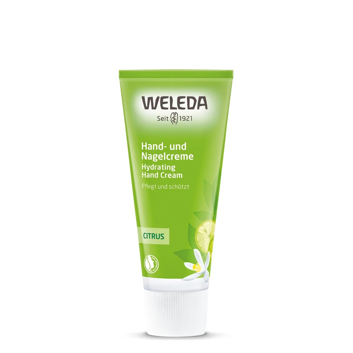 WELEDA Citrusový krém na ruky a nechty 1×50 ml, pre suché ruky a lámavé nechty