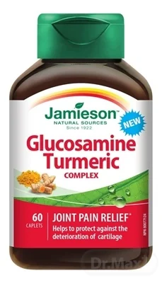 JAMIESON GLUKOZAMÍN KURKUMA KOMPLEX 1×60 tbl, glukozamín
