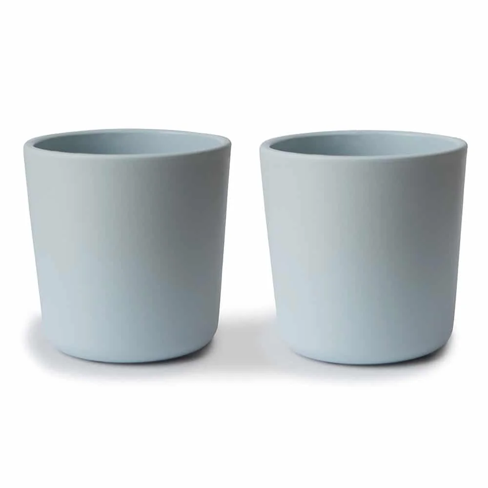 Mushie pohárik 2 ks Powder Blue