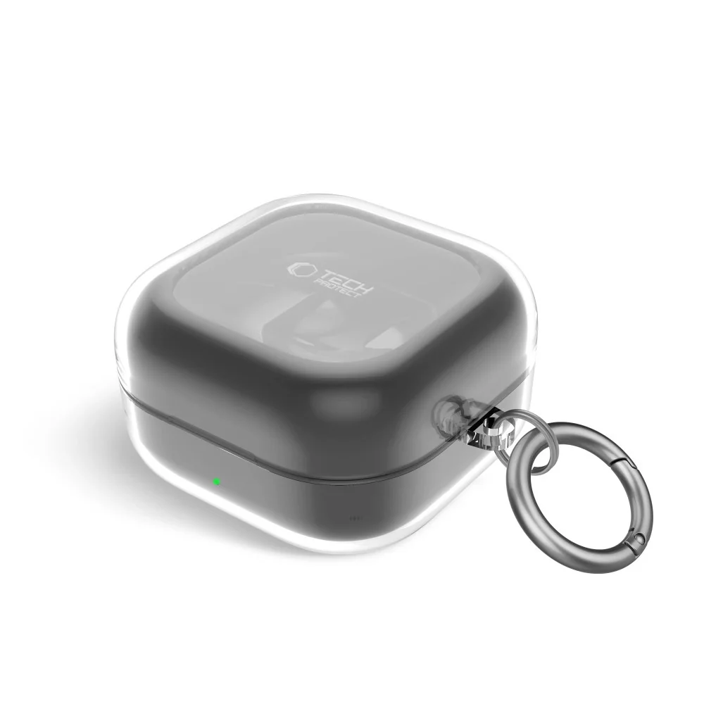 Tech-Protect FlexAir kryt na Samsung Galaxy Buds 4 / 4 Pro, priesvitný