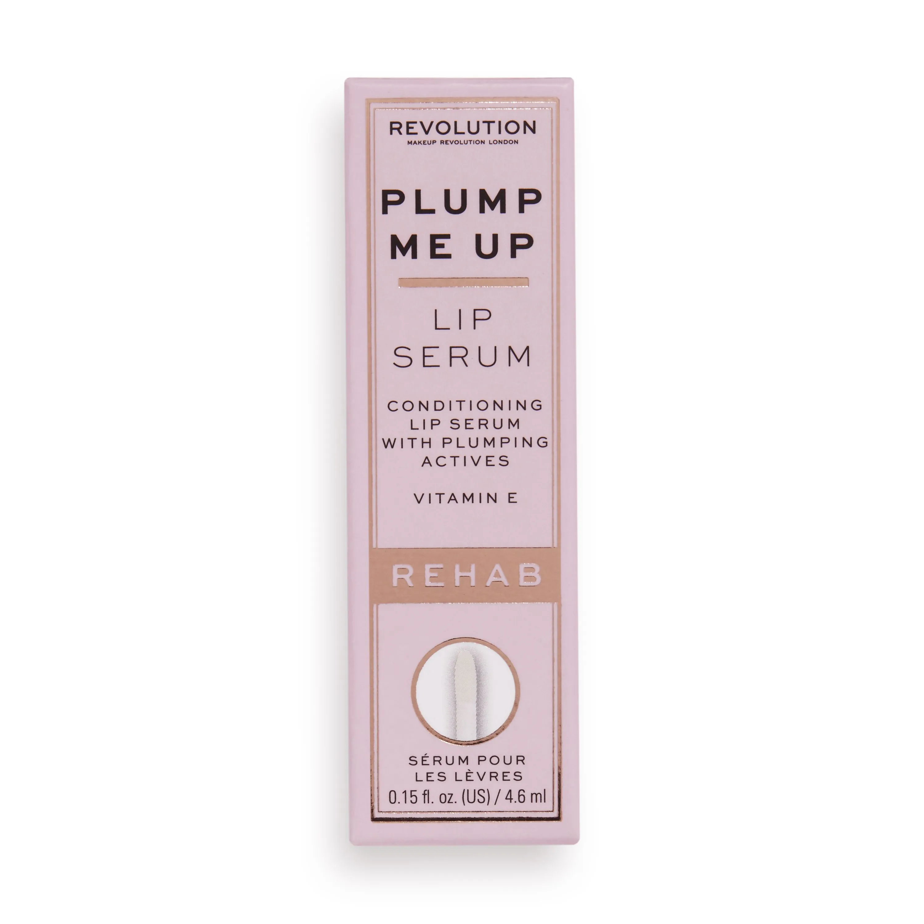 Revolution Rehab Plump Me Up Pink Glaze starostlivosť o pery 1×1 ks