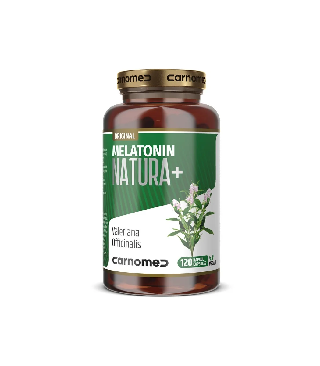 CarnoMed Melatonin Natura+ 120 cps, výživový doplnok