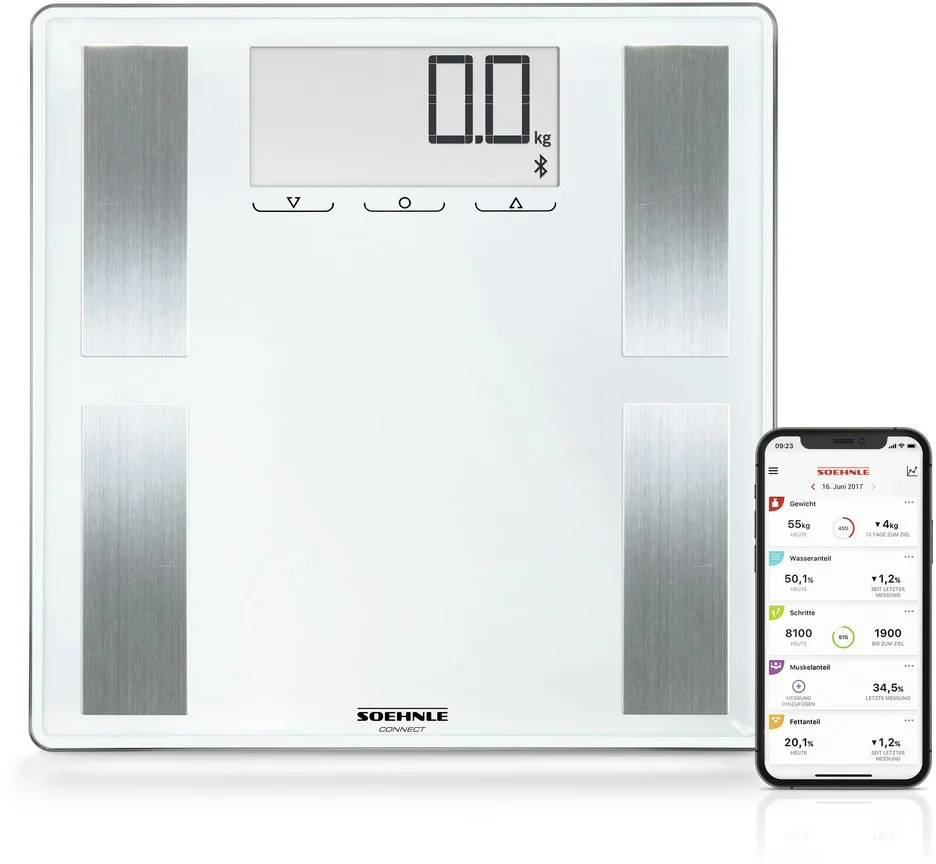 Soehnle Osobná váha Shape Sense Connect 100 1×1 ks, osobná váha