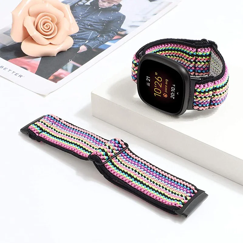 BStrap Pattern remienok na Garmin Venu 2 Plus rainbow