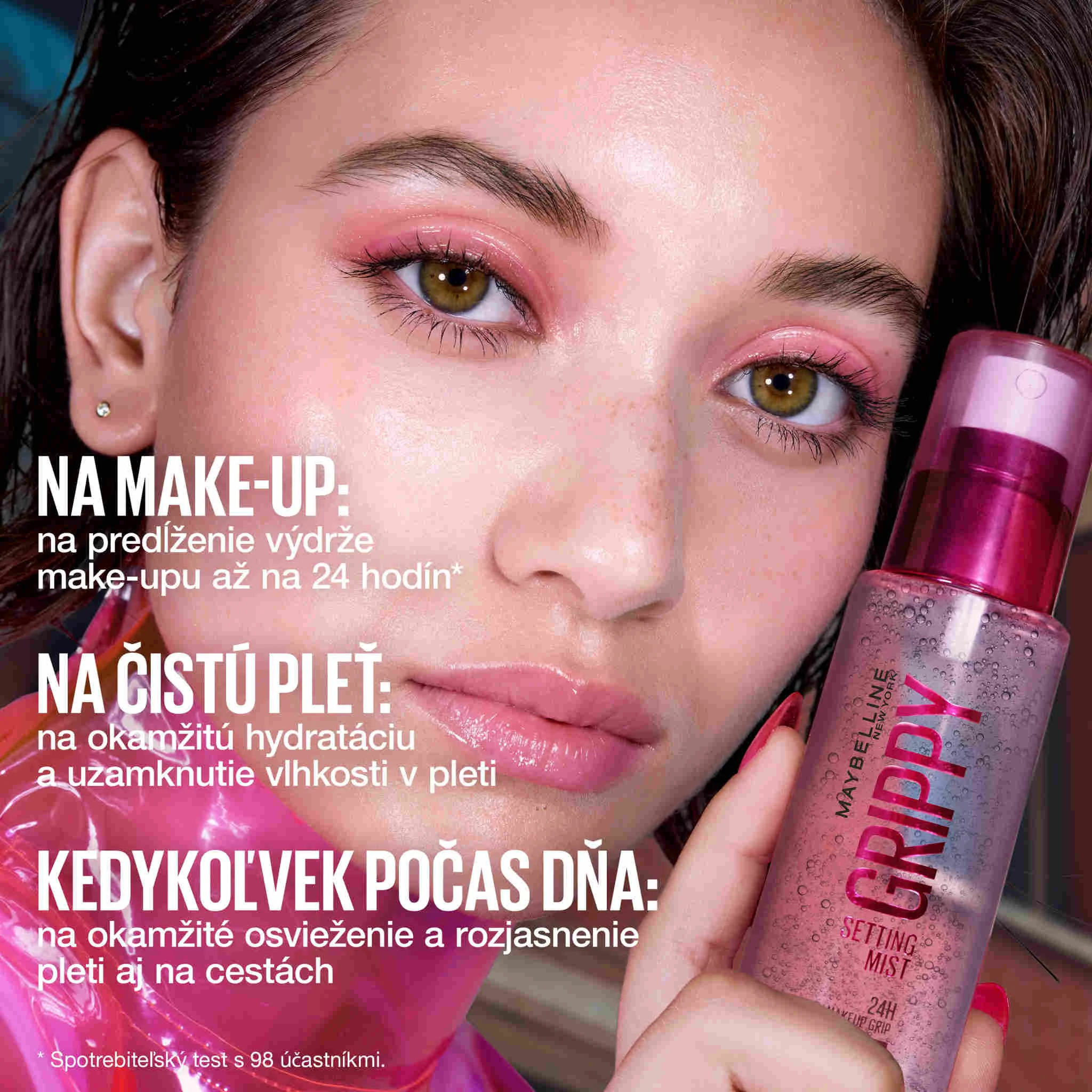 MAYBELLINE NY GRIPPY SETTING MIST FIXAČNÁ HMLA 100 ml