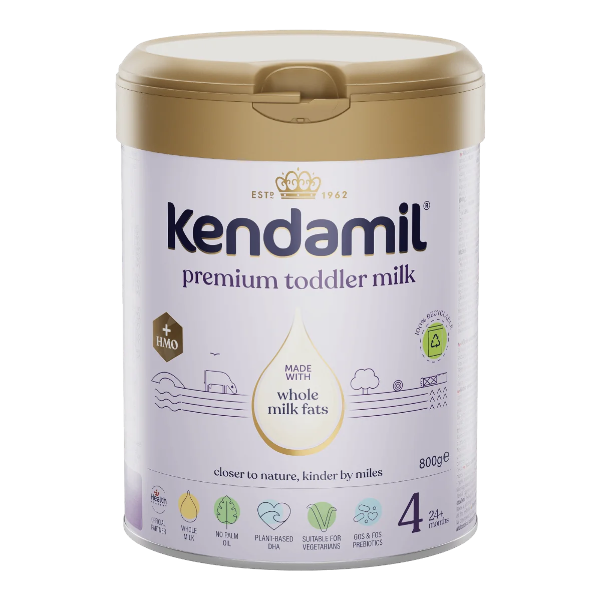 Kendamil Premium 4 HMO+ (800 g) 1×800 g, detská výživa