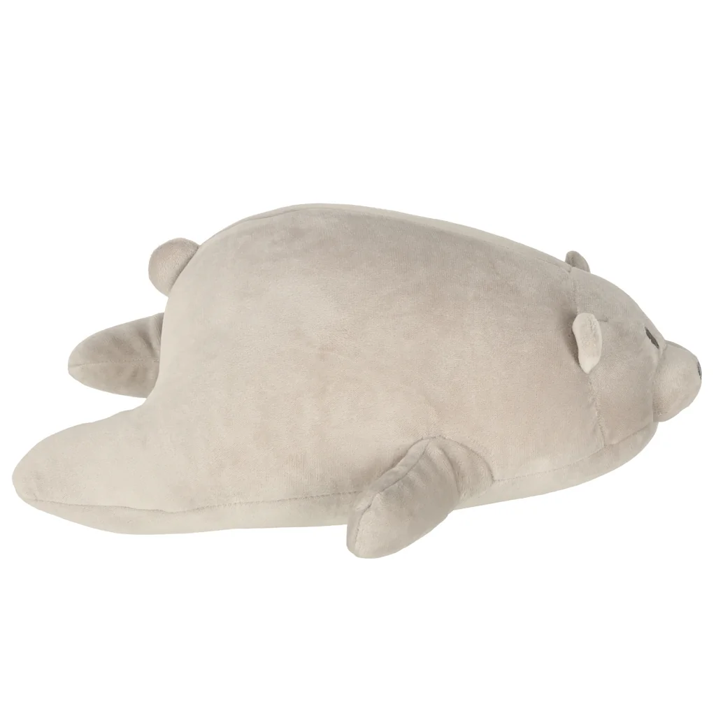 Cestovný vankúš 2v1 croissant – maskot medvedík, 3+ 