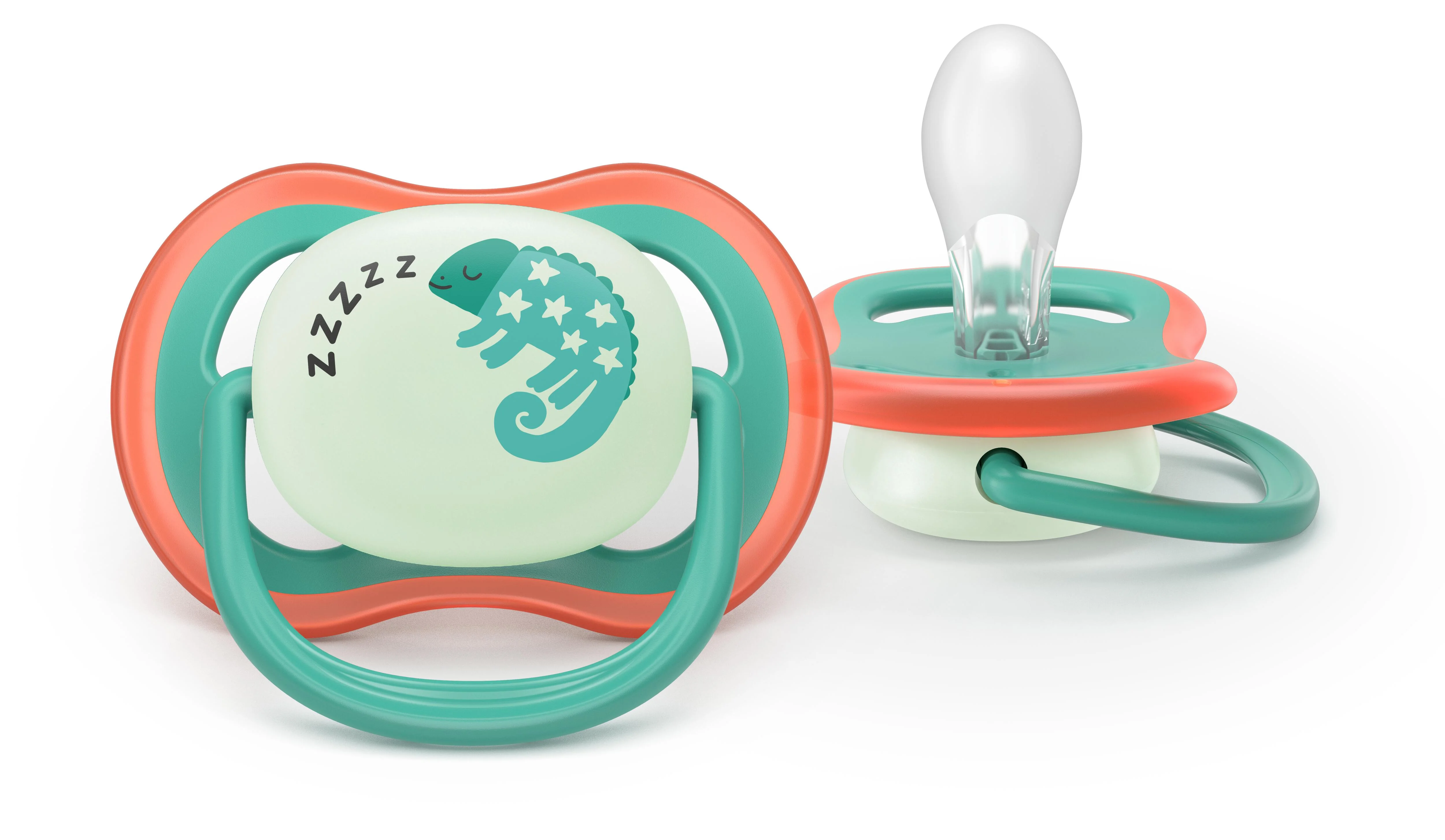 Philips AVENT - Cumlík Ultra air s obrázkom SCF376/28, nočný 6-18 m, chlapec 2 ks