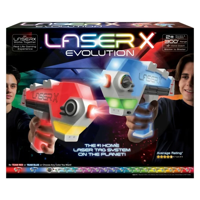 NSI International Laser X Evolution Double Blaster Set B2 - sada pre 2 hráčov