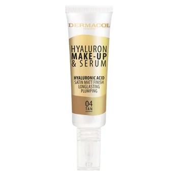 Dermacol Hyaluron make-up and serum č.4 Tan 1×25 g, make-up