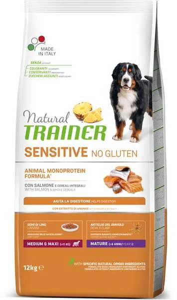 Natural Trainer Sens No Glut Maturity M/M Losos 12kg 1×12 kg