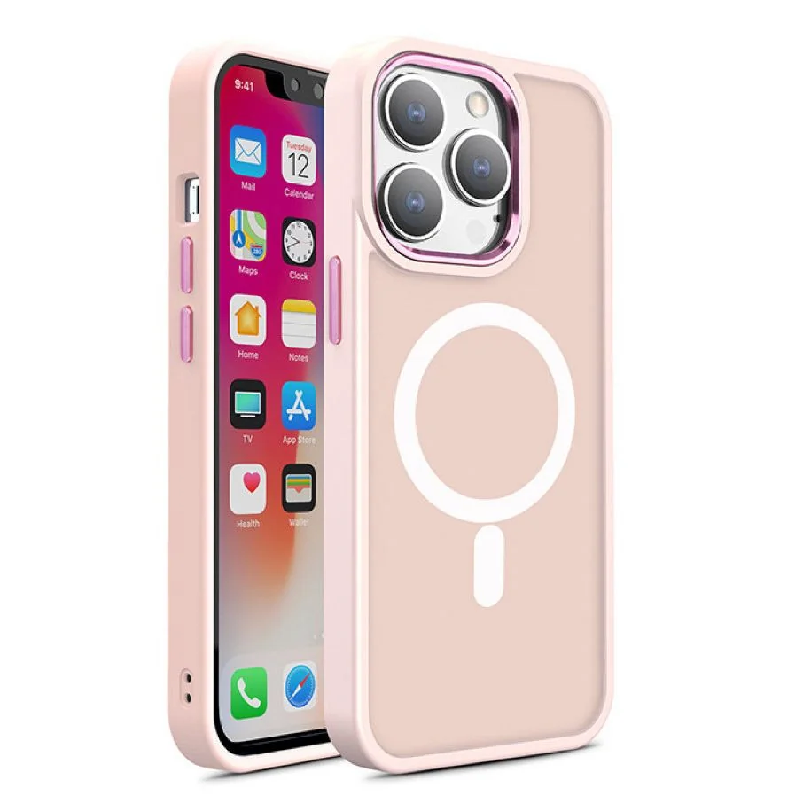 MG Color Matte MagSafe kryt na iPhone 15 Plus, ružový 