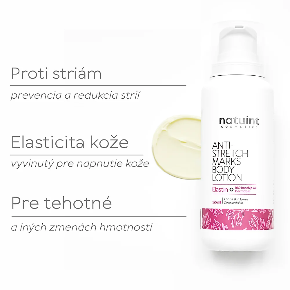 Natuint cosmetics - Regeneračný krém na strie Anti-stretch marks body lotion