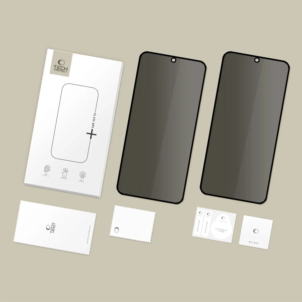 Tech-Protect Glass Spy 2x ochranné sklo na Samsung Galaxy S25 FE