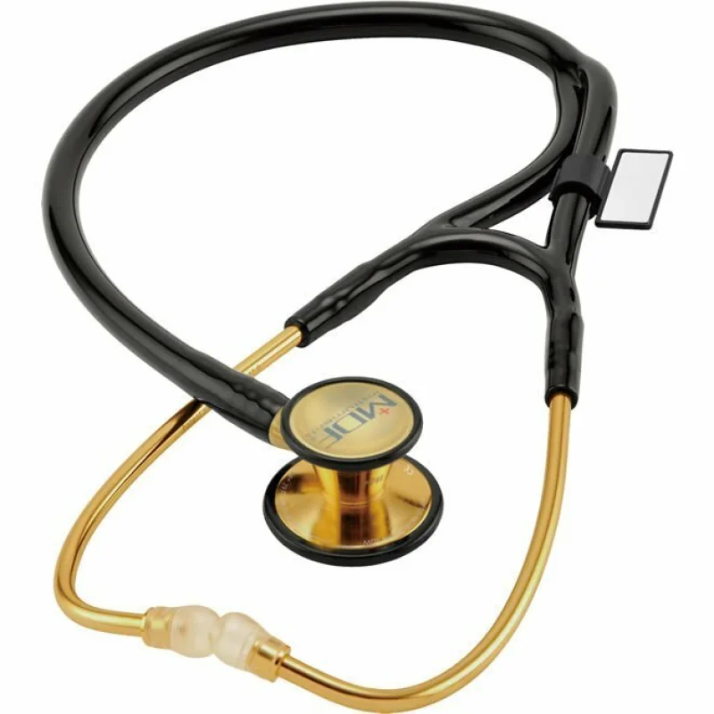 MDF Classic Cardiology 797K 22K Gold kardiologický stetoskop čierna/zlatá
