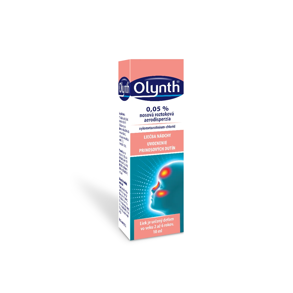 Olynth 0,05 % 1×10 ml, liek, aerodisperzia