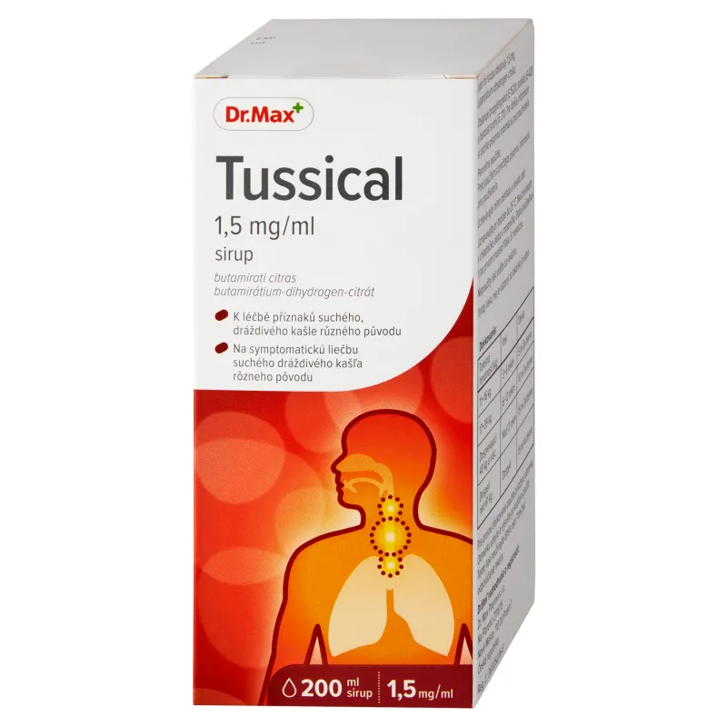 Tussical 1×200 ml, sirup