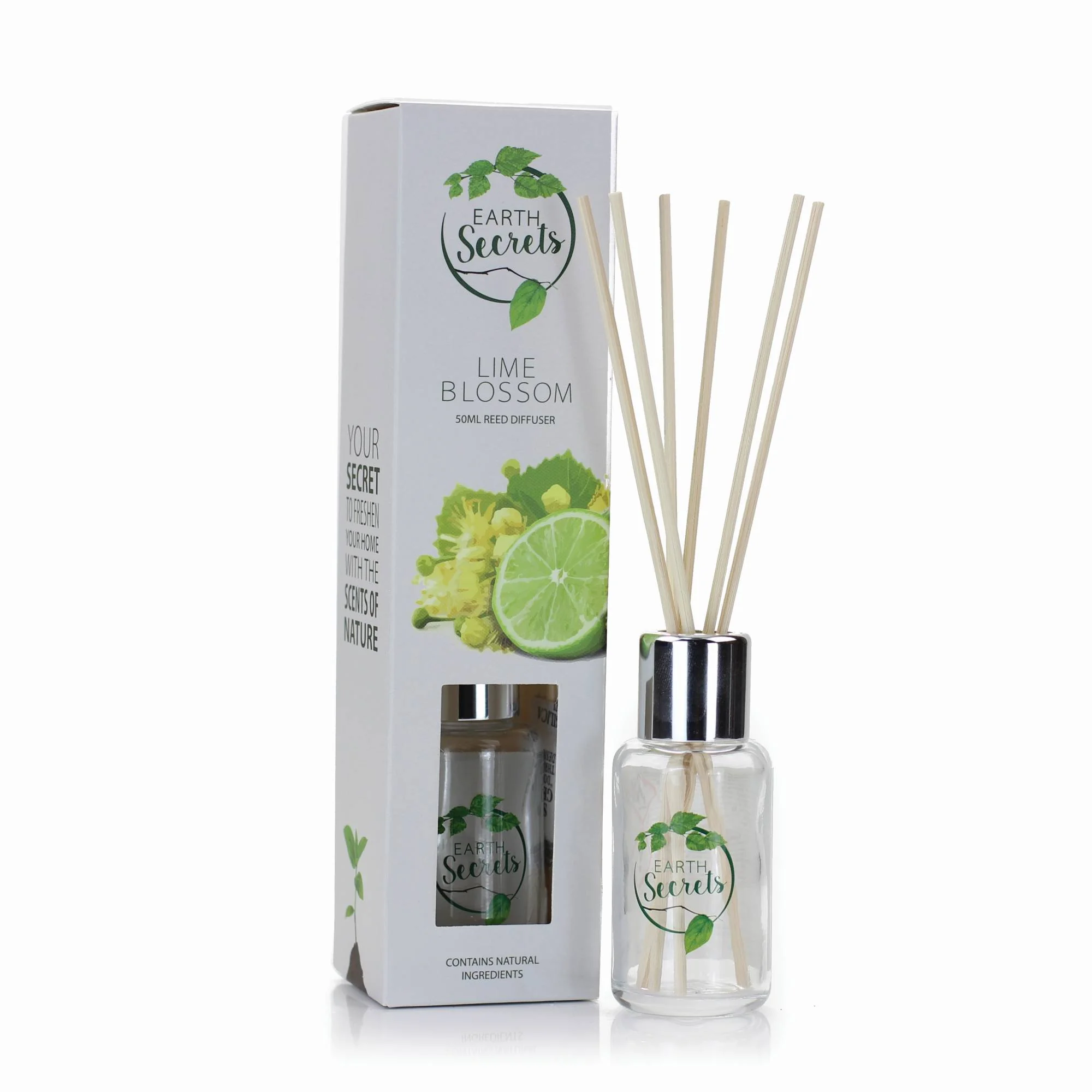 Difuzér EARTH SECRETS - LIME BLOSSOM 50 ml