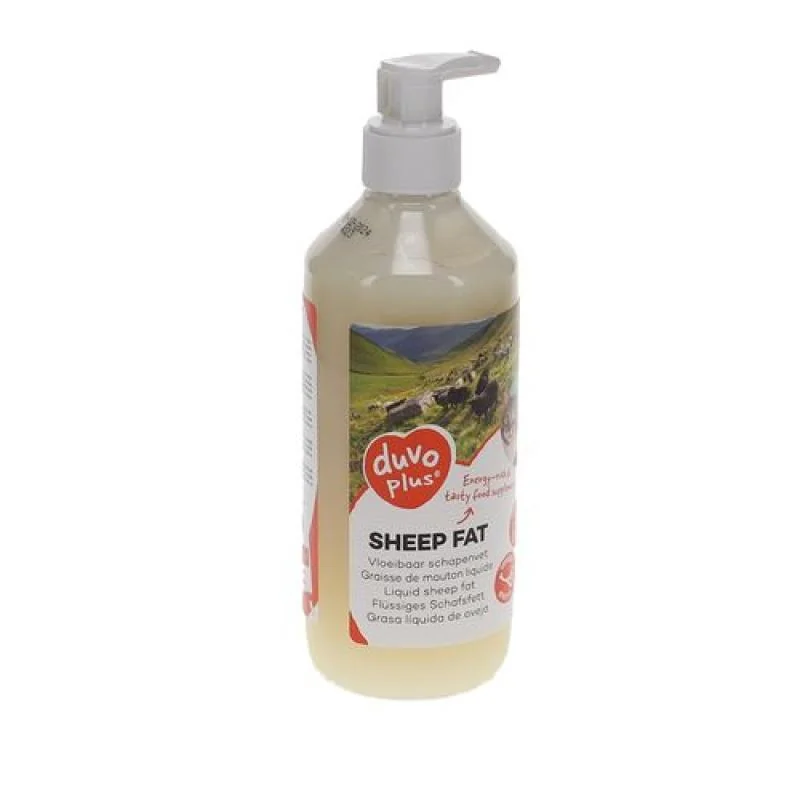 DUVO+ Tekutý ovčí tuk pre psov a mačky 500ml
