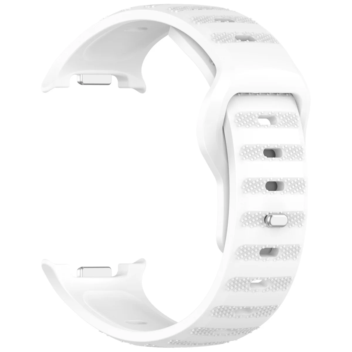 BStrap Silicone Dotline remienok na Samsung Galaxy Watch 8, white