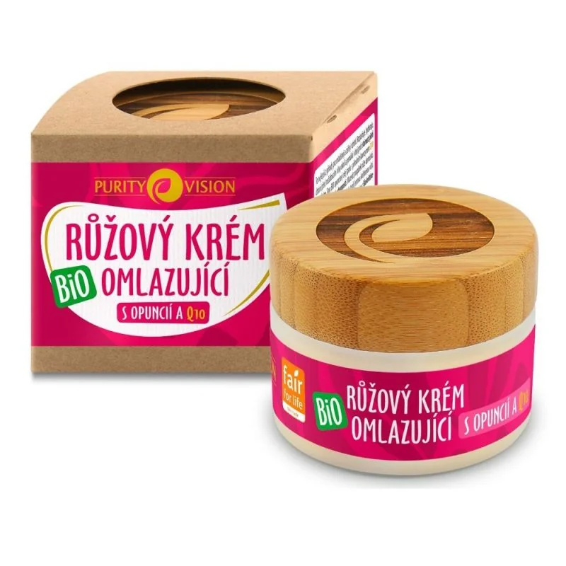 Purity Vision Bio Ružový Krém Omladzujúci 40ml 1×40 ml, krém