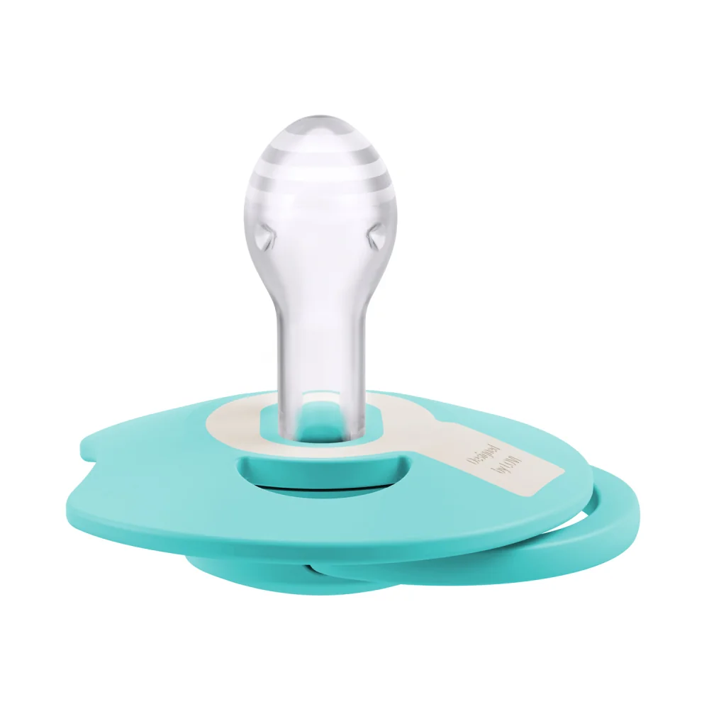 LOVI Cumlík silikónový dynamický PRIME 6-18m Aqua Green 3 ks