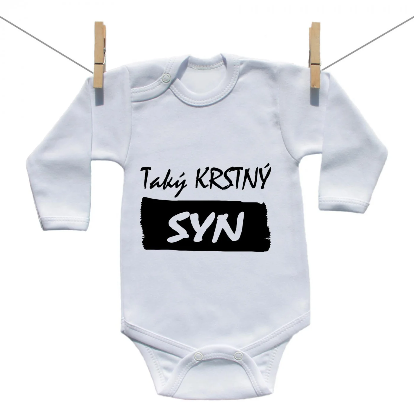 Boodyy Body s dlhým rukávom Taký krstný syn Veľkosť: 92