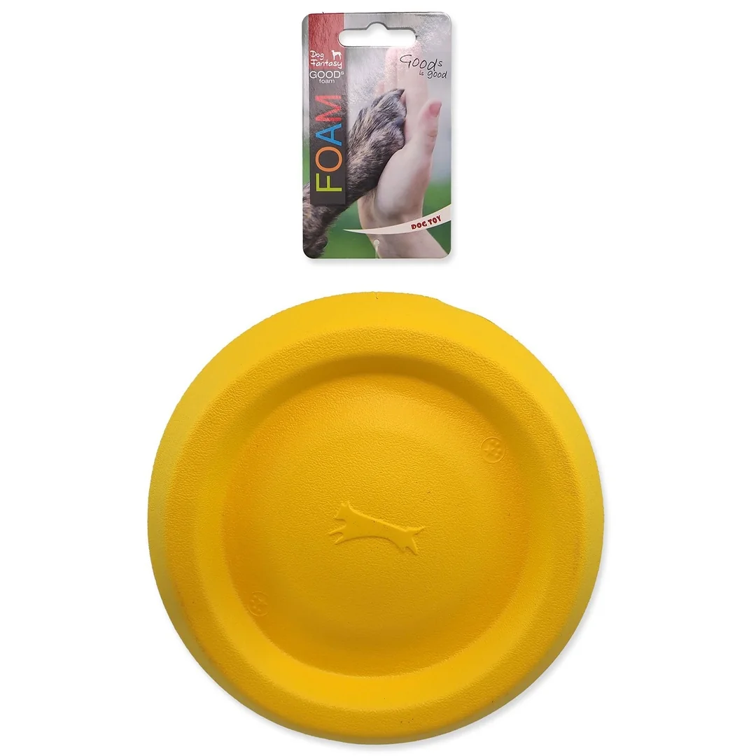 Hračka Dog Fantasy EVA Frisbee žltý 22cm