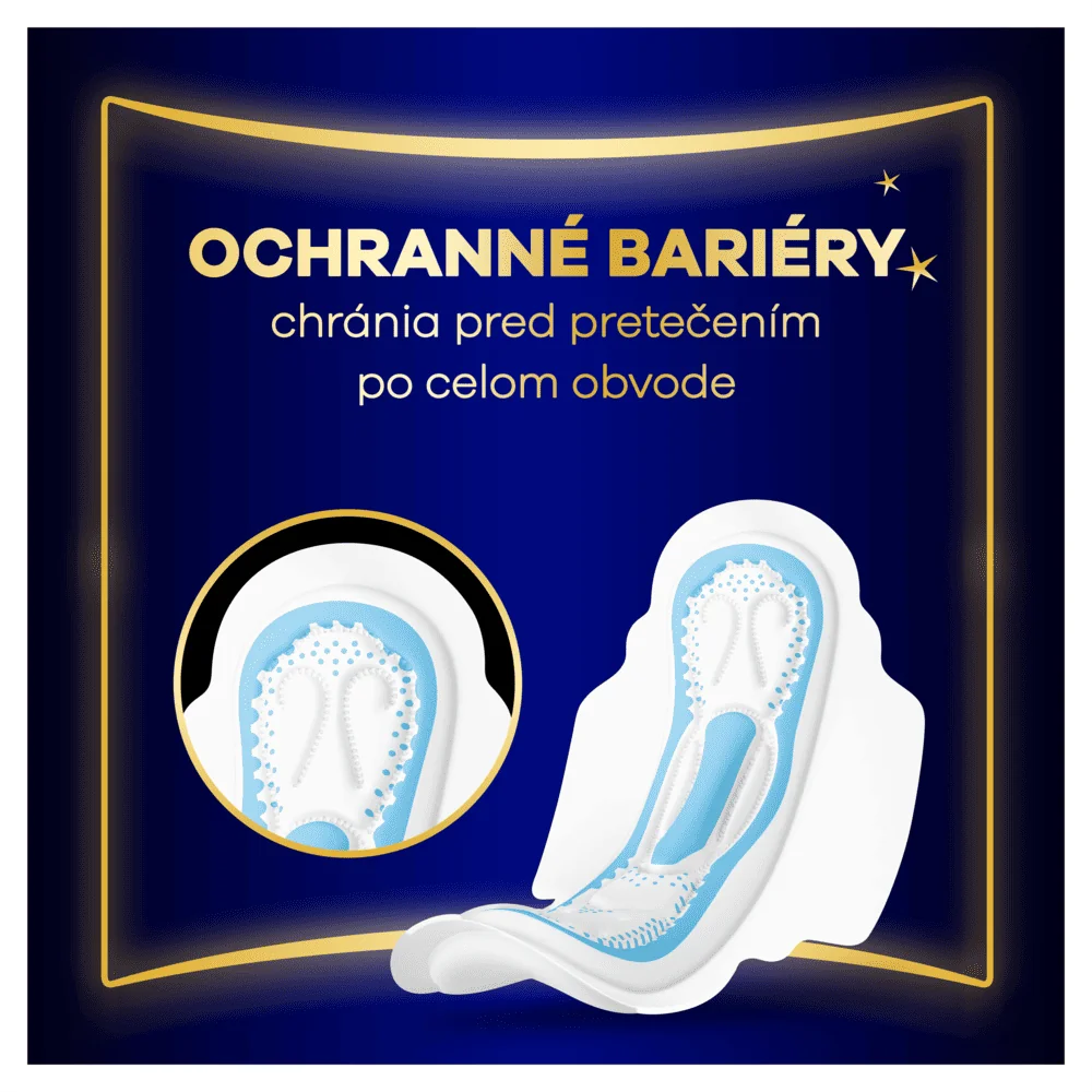 Always Maxi Secure Night Hygienické Vložky (Veľkosť 4) S Krídelkami 14 ks