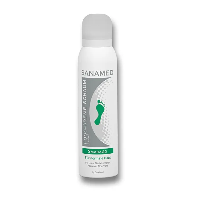 Krémová pena pre normálnu až suchú pokožku Sanamed Smaragd, 150 ml