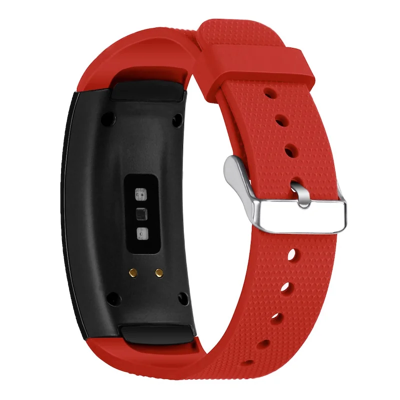 BStrap Silicone Land remienok na Samsung Gear Fit 2 red