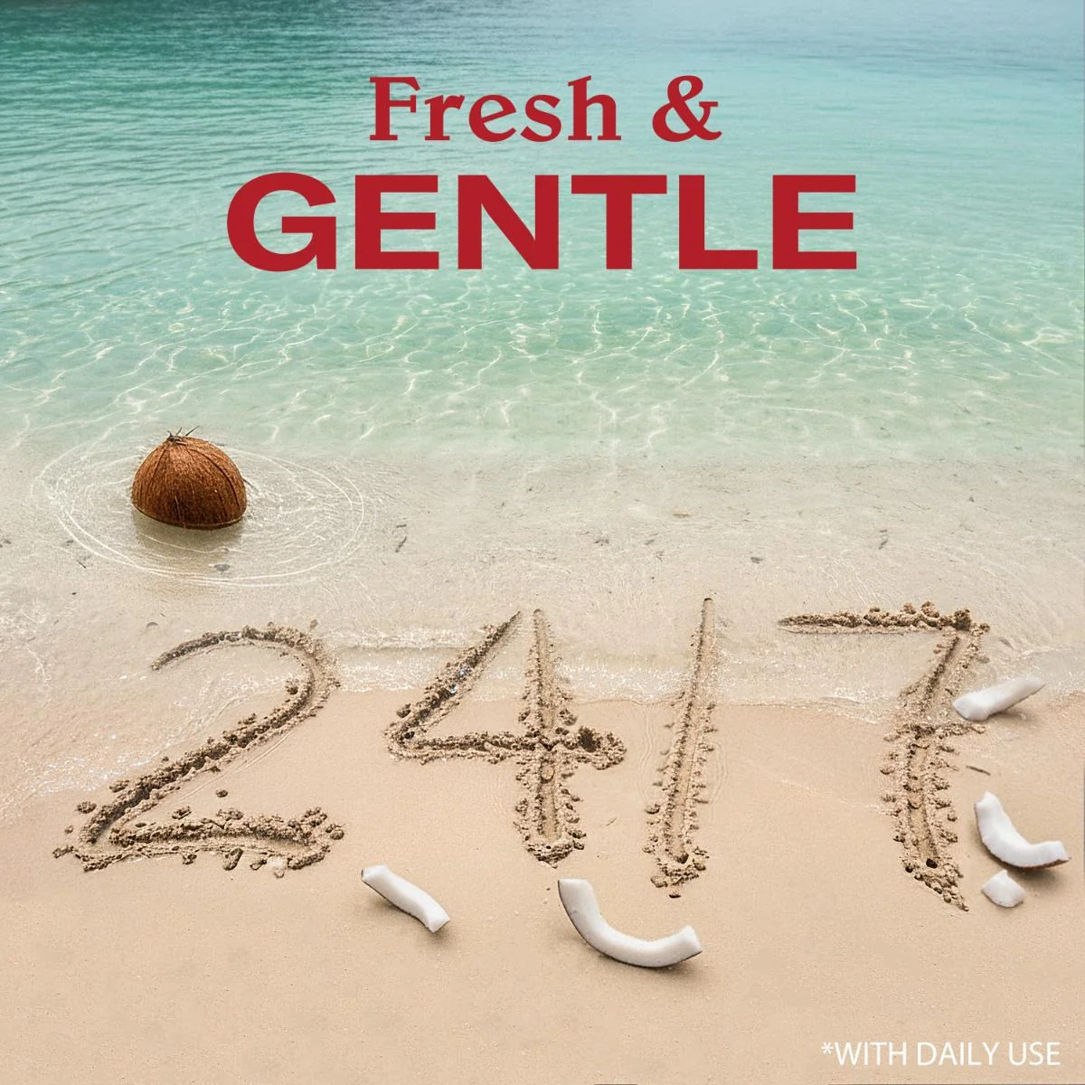 Old Spice Gentle Man's Kokos + Vanilka sprchový gél 3 v 1 800 ml