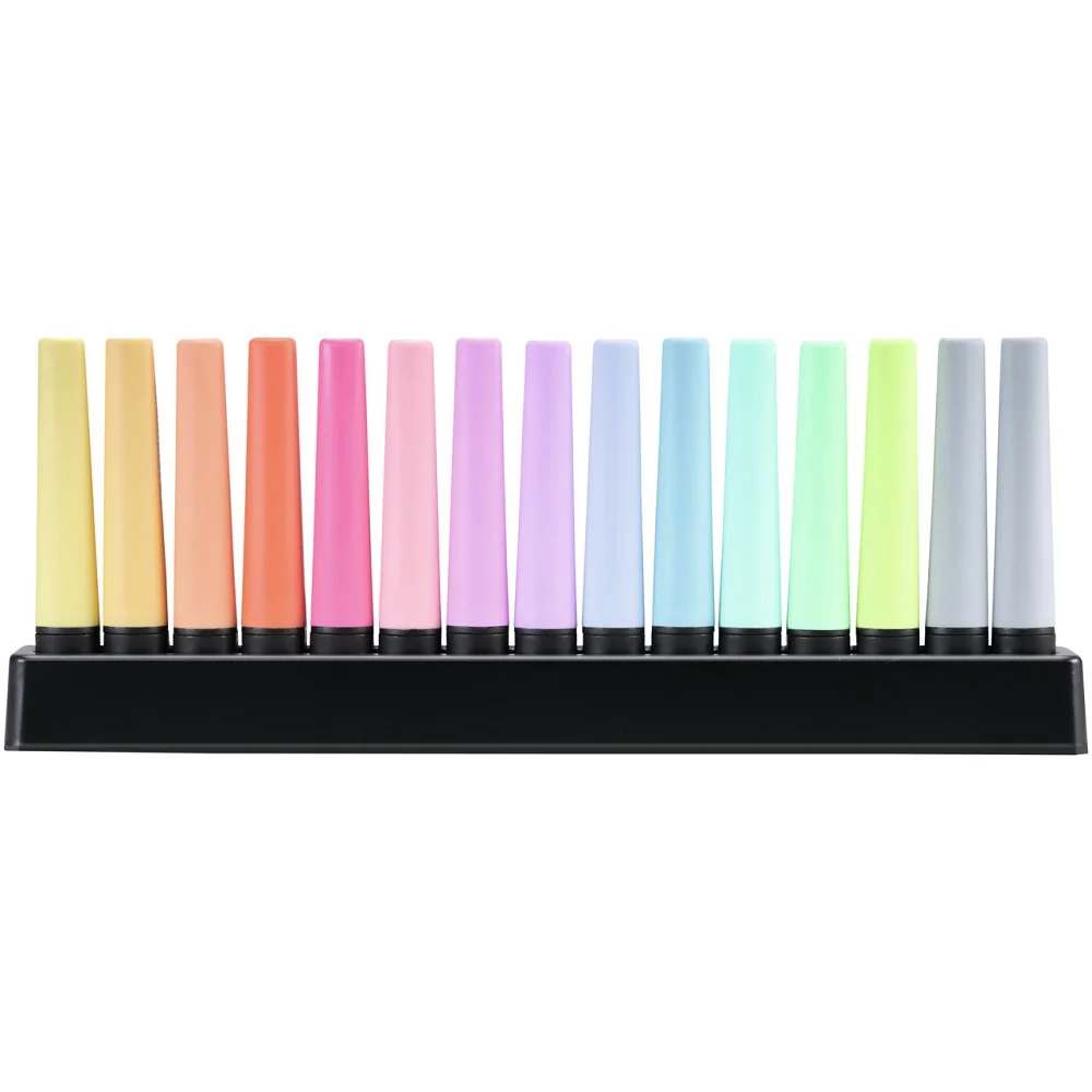 Zvýrazňovač BOSS ORIGINAL Pastel, deskset 15 ks, pastelové farby